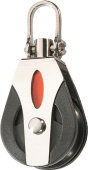 Ronstan RF30100 Series 30 Ball Bearing Single Block with Swivel Shackle