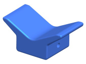 Talamex Bow Stop PU 72x36x90mm