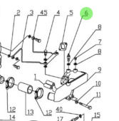 Nanni Diesel 970851604 - Coolant Temperature Sender and Switch