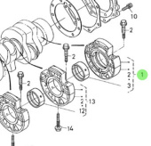 Nanni Diesel 970307863 - Injection Feed Pump Camshaft Assembly