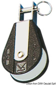 Viadana Wind Speed Ball Bearing Single Block with Fixed Toggle Head for Rope up to 8-10 mm