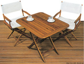 Osculati 71.305.75 - Foldable Teak Table 90x70 cm