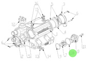 Nanni Diesel 48418185 - Heat Exchanger O-Ring for Nanni Marine Engines
