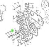Nanni Diesel 970302953 - Ball Bearing for Timing Gear Case