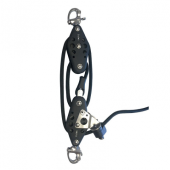 Barton 05900 – Size 5 4:1 Boom Vang System with Snap Shackles, 54mm Blocks, SWL 750kg, Up to 10.7m Boats