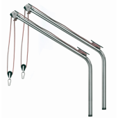 Stainless Steel Pair Of Davits Tube Ø 60 mm