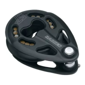 Harken 3223 - 57mm Black Magic 1-Sheave Aluminum Padeye Block HL