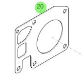 Steyr 2173634-0 - Sealing Plate for MO236-FDE Engines