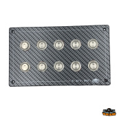 Trem L0680409 - Horizontal Electrical Panel With Prewired Circuit Breaker 3 Buttons 7 Switches