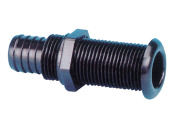Nuova Rade 43510 - Thru-Hull Black Hose Connection L=100mm