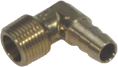 Sierra Fuel Line Fitting, 90°, 3/8" NPT & 3/8" Hose, OMC