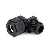 Sea Recovery 0204022569 90° 1/2" MPT x 1/2" Tube Plastic Elbow
