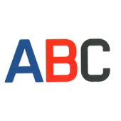 Bainbridge 450 mm Sail Letters Plain Style Self-Adhesive for Dacron and Polyester Sailcloth - 10 Pieces