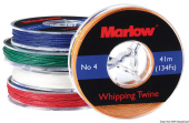 Marlow Waxed Polyester Whipping Twine on Plastic Spools (Pack of 12)
