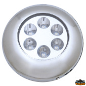 Trem L4475092 - LED Underwater Light For Hull Platforms And Transom Blue Colour Round 6 LED