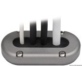 Osculati 14.174.02 - Scanstrut Multiple Cable Stuffing Box Black Plastic for Cables up to Ø15 mm