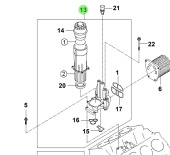 Bukh 26311-3A600 - Engine Oil Filter Assembly for S270J Engines
