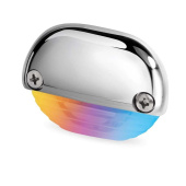 Hella Marine 2JA 958 126-551 - Apelo Easy Fit Stainless Steel Step Light RGB/W 12/24V