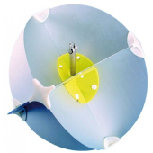 Aluminium Radar Reflector With Plastic End Caps