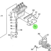 Nanni Diesel 970303948 - Clamp Pin for Injection and Feed Pump