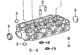 Northern Lights 11101-UC020 - Cylinder Head 