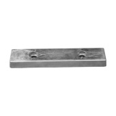 Super Marine Aluminium Anode Bolt-On Bar - 455x100x50