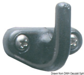 Osculati 58.061.00 - Hook “Jack Holt” For Spi Retention And Various Uses