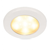 Hella Marine 2JA 980 940-107 - LED Downlight Euroled 95 10-33v Warm White - White Rim Bulk