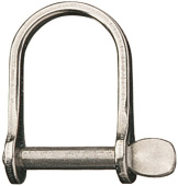 Ronstan RF1852 Wide D Shackle, 3/16" Pin
