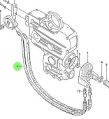 Nanni Diesel 970300253 - Oil Hose for Oil Filter Assembly