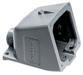 Allpa CEE-32A Back Box For Inlets & Receptables (9089322), Aluminum, IP67
