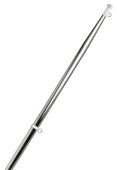 Osculati 35.196.00 - Stainless Steel Conical Flagstaff No Base 60 cm