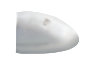 Allpa Plastic End Cap For Fender Profile 'Radial 40', White