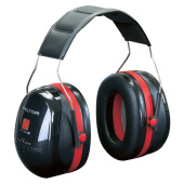 3M H540A - Hearing Protector Peltor Optime3 Black/Red (SNR 35 dB)