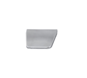 Roca 440352 - Stainless Steel Hinge Cover Cap, 34.25 x 41.5mm