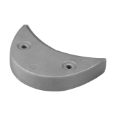 Tecnoseal 392123 Zinc Johnson-Evinrude Halfmoon Anode for 90-140 HP Outboards