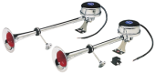 Allpa Stainless Steel Electro-Magnetic Boat Horn, Single Tone, L=400mm, 12v (112db(A)-370hz)