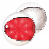 Hella Marine Spotlight Euroled 130 Two Color Touch White - White / Red Light