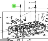 Nanni Diesel 970314092 - Stud Bolt for Cylinder Head Cover