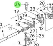 Nanni Diesel 970313719 - Flange Bolt for Valve Train Assemblies