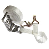 Euromarine Ratchet Strap 35mm 2 Parts With Hook - 1200 daN - 7m