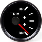 Hollex Trim Gauges 9–32V, 0–190 Ohm, Ø59 mm, IP67