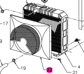 Northern Lights 145546880 - Shroud with Fan Guard 