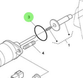 Nanni Diesel 970313108 - O-Ring for Electrical Stop