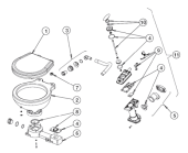 Johnson Pump 81-47239-01 - Manual Pump Assembly For Marine Toilet