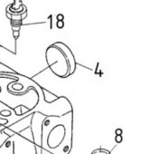 Nanni Diesel 970140904 - Freeze Plug Cap for Cylinder Head and Engine Block