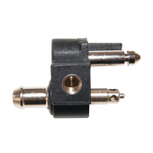 Nuova Rade Male Fuel Line Tank Connector With Valve And 6,5 mm Barb