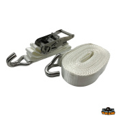 Trem C1532250 - Polyester Adjustable Belt With Self-Blocking Buckle With Stainless Steel AISI 316 End Hooks Length 60-250 cm