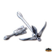 Trem Hot-Dip Galvanised Folding Grapnel Anchor without Shackle