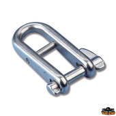 Trem M1706046 - Shackle With Snap Fastener And Bar Diameter 6 mm (10 pcs) 10 Pieces